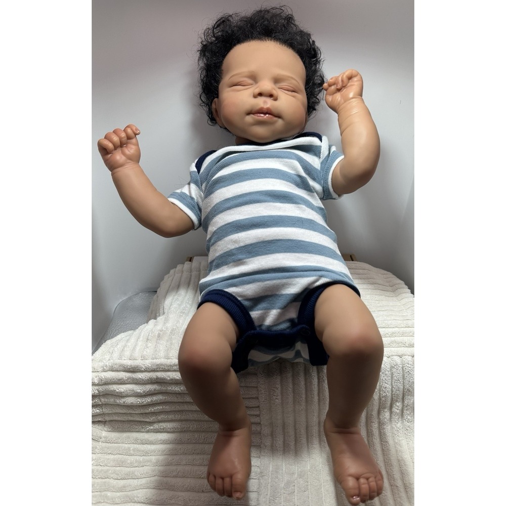 Joanna‎ Kazmierczak Reborn Newborn Doll Mixed Race Ethnic Baby Doll